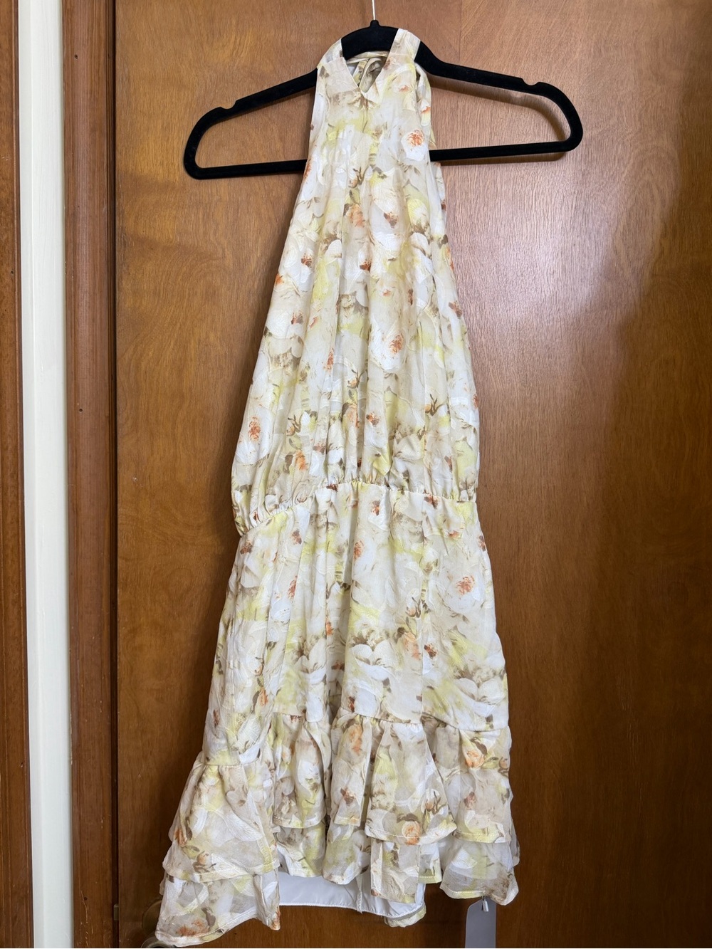 Floral Halter Dress